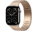 Apple Watch Series 11 // 42мм GPS+Cellular // Корпус из титана натурального цвета, блочный браслет золотого цвета Apple Watch Series 11 // 42мм GPS+Cellular // Корпус из титана натурального цвета, блочный браслет золотого цвета