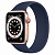 Купить Apple Watch Series 6 // 44мм GPS + Cellular // Корпус из алюминия золотого цвета, монобраслет цвета «Тёмный ультрамарин»