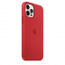 Силиконовый чехол MagSafe для iPhone 12 Pro Max, цвет (PRODUCT)RED