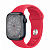 Купить Apple Watch Series 8 // 41мм GPS // Корпус из алюминия цвета "темная ночь", спортивный ремешок цвета (PRODUCT)RED