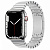 Купить Apple Watch Series 7 // 45мм GPS + Cellular // Корпус из нержавеющей стали серебристого цвета, блочный браслет из нержавеющей стали серебристого цвета