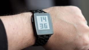 Pebble Смарт-часы PEBBLE STEEL Черные