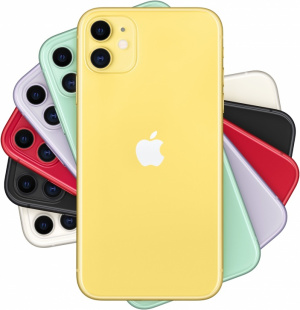 iPhone 11 128Gb (Dual SIM) Yellow / с двумя SIM-картами