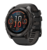 Мультиспортивные часы Garmin Fenix 8 (47mm), Sapphire, угольно-серый корпус с DLC-покрытием, пепельно-черный силиконовый ремешок