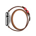 38/40 мм ремешок Double Tour из кожи Epsom цвета Rose Jaipur, размер Regular (стандартный) для Apple Watch Hermès 38/40 мм ремешок Double Tour из кожи Epsom цвета Rose Jaipur, размер Regular (стандартный) для Apple Watch Hermès