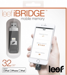 USB флешка Leef IBridge 32Gb - чёрный