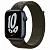 Купить Apple Watch Series 7 // 45мм GPS // Корпус из алюминия цвета «тёмная ночь», спортивный браслет Nike цвета «рабочий хаки»