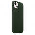 Кожаный чехол MagSafe для iPhone 13 mini, цвет «зелёная секвойя»