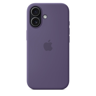 Силиконовый чехол MagSafe для iPhone 17 (Purple Fog)