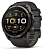 Купить Мультиспортивные часы Garmin Fenix 9 Pro (51mm), титановый корпус Carbon Gray DLC, черный силиконовый ремешок (Black/Pebble Gray)
