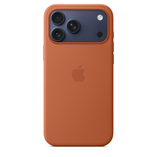 Силиконовый чехол MagSafe для iPhone 17 Pro Max (Terra Cotta)
