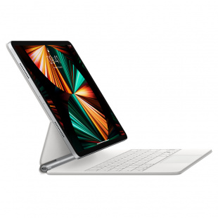 Чехол-Клавиатура Magic Keyboard для iPad Pro 12,9 дюйма (3,4,5,6-го поколения), русская раскладка (ear 2021), белый цвет