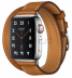 Apple Watch Series 4 Hermès // 40мм GPS + Cellular // Корпус из  нержавеющей стали, ремешок Double Tour из кожи Swift цвета Barenia  Leather