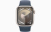 Apple Watch Series 9 // 45мм GPS // Корпус из алюминия цвета "сияющая звезда", спортивный ремешок цвета "штормовой синий"
