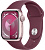 Купить Apple Watch Series 9 // 45мм GPS // Корпус из алюминия розового цвета, спортивный ремешок цвета "шелковица"