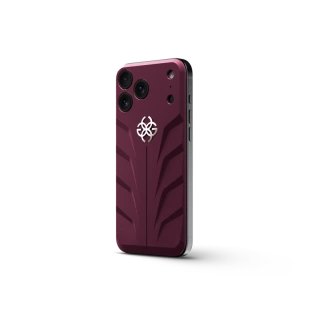 Магнитная накладка Golden Concept Magnetic Shield для iPhone 18 Pro, Racing Sport (Burgundy)