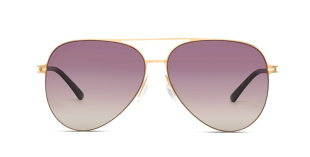 Солнечные очки авиаторы Vertu Mita X, Classical Aviator (Golden and Purple/Фиолетовый с золотом)