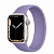 Купить Apple Watch Series 7 // 41мм GPS // Корпус из алюминия цвета «сияющая звезда», монобраслет цвета «английская лаванда»