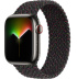 Apple Watch Series 9 // 41мм GPS+Cellular // Корпус из нержавеющей стали графитового цвета, плетёный монобраслет цвета Black Unity