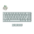 Купить Клавиатура Keychron Q16 HE 8K с магнитными переключателями (Light Green)