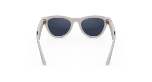 Умные очки Ray-Ban  Skyler (2-gen) (Глянцевая оправа цвета "серый мел", прозрачно-сапфировые фотохромные линзы)