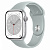 Купить Apple Watch Series 8 // 45мм GPS // Корпус из алюминия серебристого цвета, спортивный ремешок цвета "суккулент"