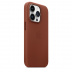 Кожаный чехол MagSafe для iPhone 14 Pro Max, цвет Umber/Темно-коричневый