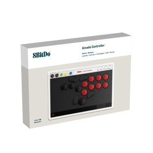 Аркадный контроллер 8BitDo Arcade Controller для Nintendo Switch и Windows