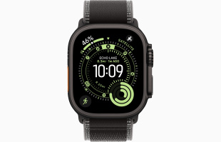 Apple Watch Ultra 3 (2025) // 49мм GPS+Cellular // Корпус из черного титана, ремешок Trail Loop черного цвета