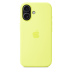 Силиконовый чехол MagSafe для iPhone 17 (Neon Yellow)