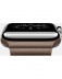 Apple Watch 42 мм, нержавеющая сталь, светло-коричневый кожаный ремешок