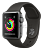 Купить Apple Watch Series 3 // 38мм GPS // Корпус из алюминия цвета «серый космос», спортивный ремешок серого цвета (MR352)