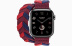 Apple Watch Series 9 Hermès // 41мм GPS+Cellular // Корпус из нержавеющей стали цвета "черный космос", ремешок Bridon Double Tour цвета Rouge H