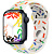 Купить Apple Watch Series 9 // 41мм GPS // Корпус из алюминия цвета "темная ночь", спортивный ремешок цвета Pride Edition