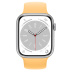 Apple Watch Series 8 // 41мм GPS // Корпус из алюминия серебристого цвета, монобраслет цвета "солнечное сияние"
