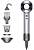 Купить Фен Dyson Supersonic HD11 Professional Edition, профессиональная версия (Silver/Black) (Черный/Серебристый)
