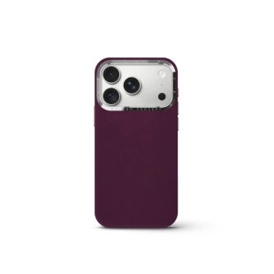 Чехол Golden Concept для iPhone 18 Pro, Alcantara (Burgundy)