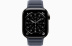 Apple Watch Series 11 // 42мм GPS+Cellular // Корпус из титана сланцевого цвета, браслет цвета "морской синий", с магнитной застежкой