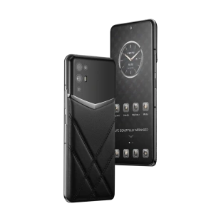 Телефон VERTU iVertu 5G, Calf Leather, X Quilting (Black/Черный)