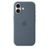 Силиконовый чехол MagSafe для iPhone 17 (Anchor Blue)