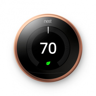 Терморегулятор Google Nest Learning Thermostat, 3-е поколение, Copper