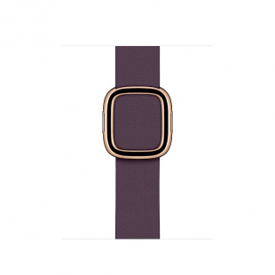 40мм L Кожаный ремешок цвета «спелый баклажан» с современной пряжкой (Modern Buckle)  для Apple Watch