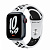 Купить Apple Watch Series 7 // 41мм GPS + Cellular // Корпус из алюминия цвета «тёмная ночь», спортивный ремешок Nike цвета «чистая платина/чёрный»