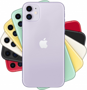 iPhone 11 64Gb (Dual SIM) Purple / с двумя SIM-картами