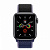 Купить Apple Watch Series 5 // 40мм GPS // Корпус из алюминия цвета «серый космос», спортивный браслет тёмно-синего цвета