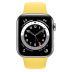 Apple Watch Series 6 // 44мм GPS + Cellular // Корпус из нержавеющей стали серебристого цвета, спортивный ремешок имбирного цвета Apple Watch Series 6 // 44мм GPS + Cellular // Корпус из нержавеющей стали серебристого цвета, спортивный ремешок имбирного цвета