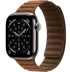 Apple Watch Series 11 // 46мм GPS+Cellular // Корпус из титана нейтрального цвета, браслет карамельного цвета, с магнитной застежкой