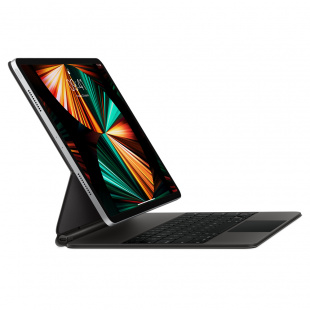 Чехол-Клавиатура Magic Keyboard для iPad Pro 12,9 дюйма (3,4,5,6-го поколения), русская раскладка (ear 2021), чёрный цвет