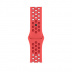 Apple Watch Series 8 // 41мм GPS // Корпус из алюминия цвета "темная ночь", спортивный ремешок Nike цвета "ярко-малиновый/спортивный красный"