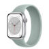 Apple Watch Series 8 // 41мм GPS // Корпус из алюминия серебристого цвета, монобраслет цвета "суккулент"